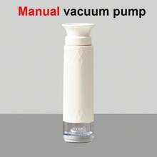 Tanque sellado al vacío de plástico, contenedor eléctrico al vacío para café, cocina, alimentos, granos, caja de almacenamiento de dulces, recipiente paraé de mantenimiento fresco LZ3B - Negro - Ver 1