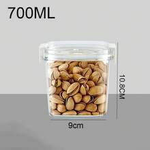 Tanque sellado al vacío de plástico, contenedor eléctrico al vacío para café, cocina, alimentos, granos, caja de almacenamiento de dulces, recipiente paraé de mantenimiento fresco LZ3B - Negro - Ver 10