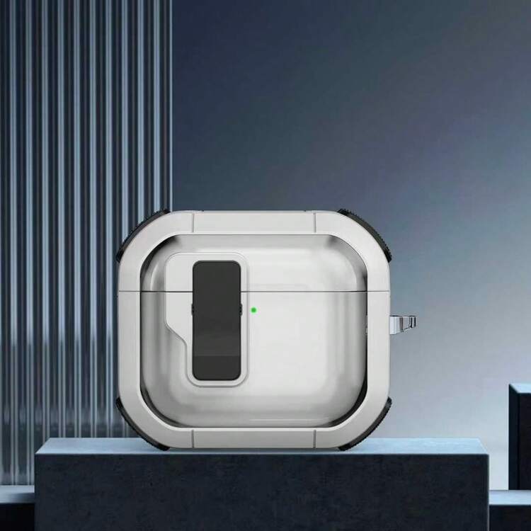 1 Set Transparent Auto-Pop Up Protective Case Compatible With Apple Pro 3rd/4th Gen, 2nd Gen - Multicolor - View 6