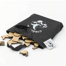 juguete de MDF animales de la granja 8 piezas diferentes, vaca, caballo, cerdo, perro, oveja, gallo, pato, conejo - Camel - Ver 2