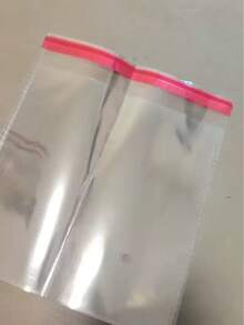 100pcs/50pcs Random Transparent Self-Adhesive OPP Bags, Clear Cellophane Small Plastic Bags, Mini Gift Packaging Bags, Suitable For Jewelry, Candy, Cards - Multicolor - View 8