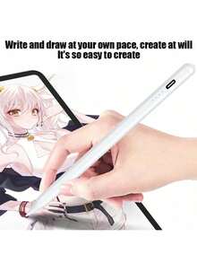 Active Digital Stylus Pen Compatible With Apple , Tilt Sensitivity & Palm Rejection, Fast Charing, Compatible With IPad 2018-2026, Pro 11/12.9/13 M4, Air 3/4/5 M2, Mini 5/6 - Multicolor - View 5