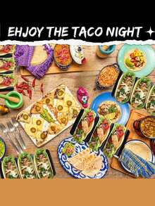 Réchauffe-tortillas ondulés multicolores, support à tortillas en plastique de style mexicain, cadeau idéal pour la famille, les amis et les amateurs de tortillas, pour une utilisation quotidienne à la maison et au restaurant - Multicolore - Voir 5