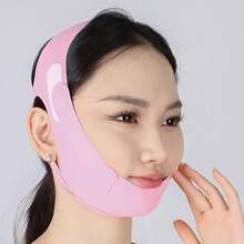 V-Shape Face Bandage, V-Shape Face Mask, Sleep Chin Strap, Reusable Face Lifting Strap, V-Shape Sun Visor, Mother's Day Facial Care Gift, Perfect Mother's Day Gift - Multicolor - View 6