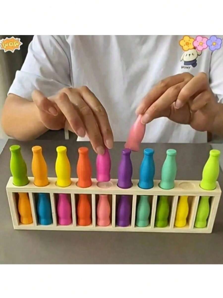 1 Set Juego de Emparejamiento de Color de Memoria ABS - Adecuado para Juego de Estrategia de Rompehielos en el Aula y Entretenimiento al Aire Libre, Puede Mejorar la Capacidad Cognitiva. Juego de Fiesta en Grupo Divertido, También un Regalo de Navidad Único.
