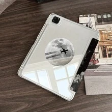 1. 星月与飞机图案平板电脑保护套，带笔槽，兼容 iPad 10.9/10.2/ Air 第五代/Pro 11/第十代/9.7/Air 2/（第七代）/（第八代）/ Air 4/5/ Pro 11/ 第十代 10.9 英寸 2022 款智能保护套/ Air 13（M3 2025）/ Air 11（M3 2025）/ Air 11（M3 2025）/ 11（A16 2025）/ 兼容 Galaxy Tab S10+/S9/A9，兼容小米 5/5PR/6/6PRO/7/7PRO - 彩色 - 查看 5