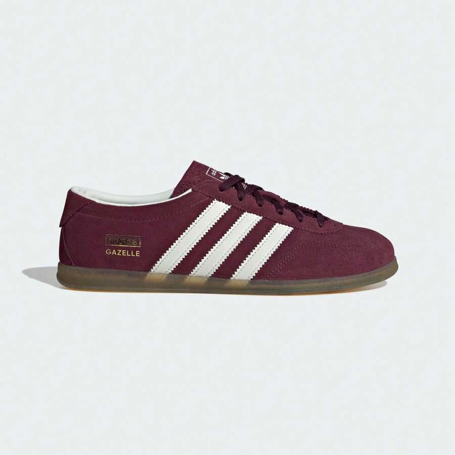 Adidas Originals Giày thể thao thường ngày unisex GAZELLE LO PRO W, cổ thấp IH6940 - Màu Đỏ Sâu - Xem 1