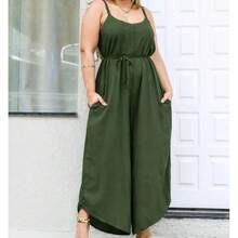 Women Jumpsuits - màu xanh lá - Xem 2
