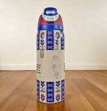 32Oz Outdoor Sports Water Cup Water Bottle Stainless Steel Vacuumowala Insulated Cup With Lid And Straw Suitable For Water, Iced Tea Or Coffee. - Holiday hygge-32oz - 查看 1