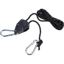1 Set Polea de Elevación Ajustable Resistente con Cuerda, Tensor de Polea para Sujetar Carpa y Toldo, Equipo de Camping - Multicolor - Ver 3