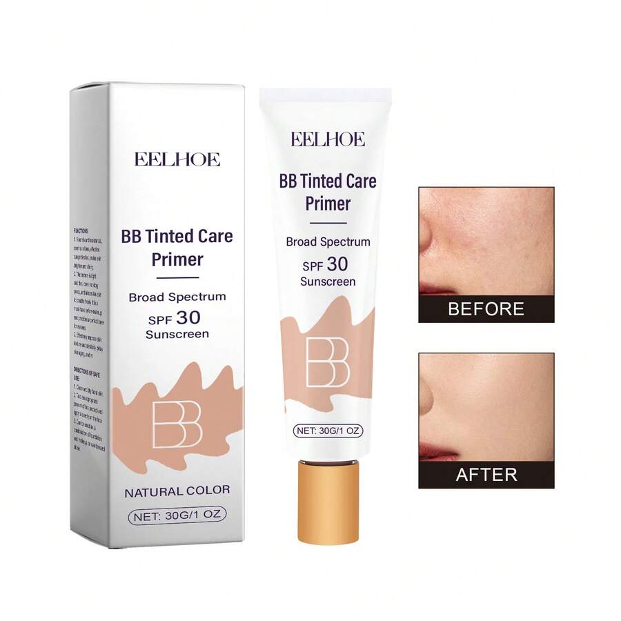 EELHOE BB Cream Protector – Moisturizing, Covering And Daily Protection For The Face - 105 Natural - View 1