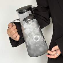 1个高档硼硅玻璃茶壶，耐热大容量茶壶，豪华家居/客厅水果茶壶 - 彩色 - 查看 4