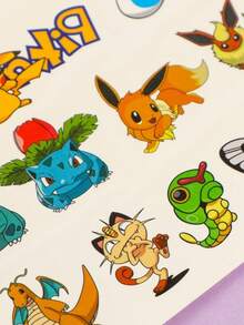 pokemon Bộ 13 miếng dán độc đáo, decal vinyl chống thấm nước dành cho laptop, bình nước, ván trượt, quà tặng cho trẻ em, hình Charizard. - Nhiều màu - Xem 5