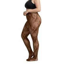 5 đôi tất lưới ren jacquard mỏng, họa tiết cổ điển, gợi cảm, ôm sát, đa năng, có độ co giãn cao. - Nhiều màu - Xem 12