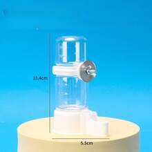 1pc Tiger Stripe Peony Parrot Automatic Water Feeder, Bird Drinking & Feeding Bowl, Bird Supplies - 140ml - View 6