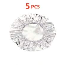 Nắp đậy bằng giấy bạc tái sử dụng - Nắp giữ ấm thức ăn trên bàn, nắp đậy bằng nhôm, màng bọc bảo quản và cách nhiệt trong nhà bếp, thích hợp cho bát, đĩa và dụng cụ ăn uống - Giữ ấm thức ăn, giữ độ tươi ngon và bảo vệ thức ăn khỏi côn trùng và bụi bẩn. - Nhiều màu - Xem 11