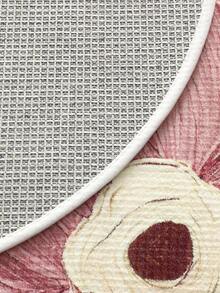 DAJIANG 1PC Floral Asymmetrical Area Rug,Multi-Color Soft Cream Style Carpet,Suitable Bathroom, Kitchen,Outdoor, Indoor, Runner Corridor, Bedroom, Living Room, Beside Throw Rugs Machine Washable Rug, Easy Clean Entryway Mat, Anti-Slip Backing Rugs For Bedroom Decor, Decoration Festival Bathroom Decor Decorative Rugs Bathroom Accessories Essentials Room Decor Set Outdoor Decor Rug Mat Carpet - Multicolor - View 10
