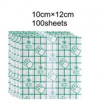 20/100sheets Waterproof Transparent Bandage, Tattoo Aftercare Film Dressing, Stretch Adhesive Patch For Daily Home Outdoor Shower Swimming Use - Multicolor - View 8