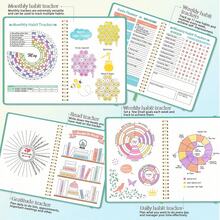 36pcs/Set New Bullet Journal Templates, Diary Accessories Kit For Bullet Journaling And Planning - Sets - View 6