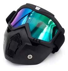 Lecute Mascara Gogles Motocicleta Lentes Protección Gotcha Motocros - A - Ver 5