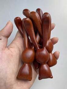 Bunny Ear Massager With Cute Nose, Creative Holiday Gift, Face Lifting Massager And Comb - Multicolor - View 6