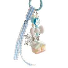 This New Snow House Keychain Is Very Cute, A Lovely Bag Charm And Fresh Pendant, Suitable As A Gift For Friends Or Holiday Presents. - Multicolor - View 2