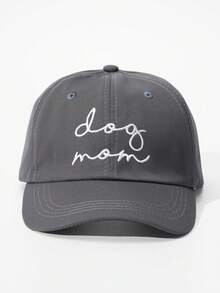 1pc Outdoor Embroidered "Dog Mom" Adjustable Baseball Cap, Casual Sun Protection Hat Suitable For Spring/Autumn Travel, Versatile Unisex Sunhat, Y2K Style For Young People,Summer,Beach,Holiday,Festival - Baseball Cap - View 16