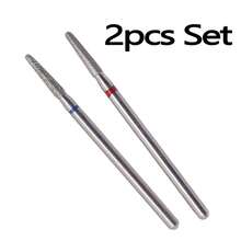Easy Nail 2Pcs Set Manicure Diamond Nail Drill Bit – Cuticle Prep, Pocket Cleaning, Callus Removal, Dead Skin Exfoliation - Multicolor - View 9