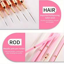 Nail Art Tools 27Pcs Set - Nail Art Brush - Resin Nail Art Palette - 2-Way Acrylic Engraving Pen Dotting Pen Tools Nail Art Kit For Nail Art - Multicolor - View 5