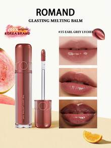 Rom&nd 2.0 Fruit Juice Lip Gloss, 37  Collaboration Edition, Suitable For Daily Makeup, Can Be Given As Gift To Girlfriend - 35 - View 1