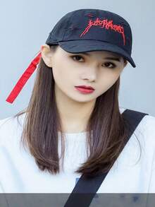 1 件装，夏季新款，防晒帽，夏季女士棒球帽，男女时尚遮阳帽，户外旅行多功能刺绣字母遮阳帽，夏季登山遮阳帽，沙滩情侣遮阳帽，休闲卡车司机帽 - 彩色 - 查看 9