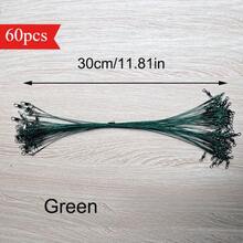 Avlcoaky 60pcs/ Set Steel Wire Sea Fishing Leader Line - Multicolor - View 11