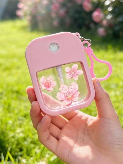 1 طقم زجاجات مستحضرات تجميل صيفية، 3 ألوان بنمط زهري، أدوات تعبئة العطور، زجاجات جوهر محمولة للسفر، زجاجات رذاذ، زجاجات تعبئة العطور بطباعة زهرية، مناسبة ل- 38 مل