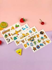 pokemon Bộ 13 miếng dán độc đáo, decal vinyl chống thấm nước dành cho laptop, bình nước, ván trượt, quà tặng cho trẻ em, hình Charizard. - Nhiều màu - Xem 1