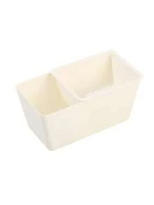 双层零食盒、西瓜籽压碎器、方形沥水水果盘、家用糖果干果托盘 - 彩色 - 查看 15