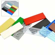 MIGUBA 30 viên gạch xây dựng trơn 2x6, tấm phẳng, gạch phẳng 2*6, phụ kiện gạch, tương thích với bộ 69729 - Nhiều màu - Xem 5