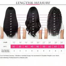 4*4 面部闭合深波浪批发前蕾丝假发块巴西原生雷米透明蕾丝150%密度 - Natural Black - 查看 9