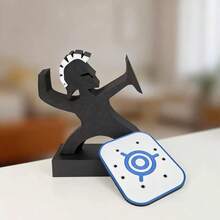 斯巴达勇士飞镖架，3D打印装饰支架，可收纳9支钢制/软式飞镖 - 完美的桌面飞镖收纳架，适合飞镖玩家和男士专属空间装饰 - 送给飞镖爱好者的绝佳礼物，适用于桌面、酒吧、游戏室、派对玩具、飞镖配件 - 彩色 - 查看 11