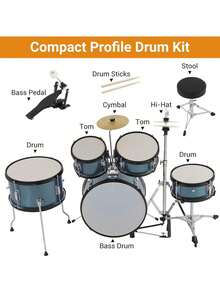 Drums & Percussion - Blue - View 6