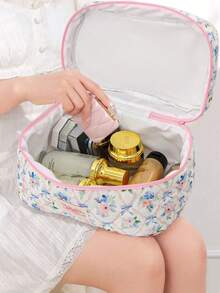 1 túi đựng mỹ phẩm, túi du lịch, túi đựng đồ trang điểm, túi đựng đồ vệ sinh cá nhân, túi đựng mỹ phẩm dung tích lớn, túi đựng mỹ phẩm nữ, túi đựng đồ dùng du lịch, túi chăm sóc cá nhân, túi đa chức năng, túi cầm tay, túi chăm sóc cá nhân nam. - nhiều màu - Xem 2