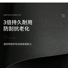 YSAGI 60 x 35 厘米多功能办公桌垫，皮革和防滑绒面材质，适用于鼠标垫、笔记本电脑垫、桌面保护垫，适用于办公室/家庭办公室（粉色）办公桌 办公用品 办公配件 - 方形 - 查看 2