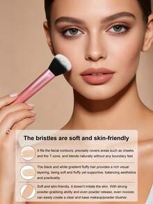 YZIMENG 11pcs Professional Makeup Brush Set, Including Foundation Brush, Contour Brush, Eyeshadow Brush, Concealer Brush, Detail Brush, Highlighter Brush, Etc. Super Soft And Portable, Makeup Brush Set, Makeup Gift Set, Promotional Gift, Professional Makeup Brushes, Can Create Perfect Makeup, Makeup Brush Set, Suitable As Valentine's Day And Mother's Day Gift, Also Can Be Used As Giveaway, Professional Makeup Brushes, Complete Makeup Set - Multicolor - View 4