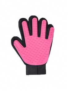 Pet Grooming Gloves, Deshedding Massage Grooming Gloves, Suitable For Removing Loose Hair On Dogs And Cats, Cat Cleaning Grooming Gloves, Pet Grooming Massage Petting Gloves, Deshedding Grooming Brush Gloves - Multicolor - View 7