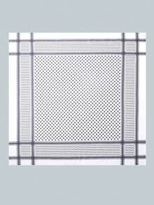 1pc Printed Alpha Head Scarf, Arabic Headscarf, Dubai Headwrap, Desert Handkerchief Shawl - Multicolor - View 7