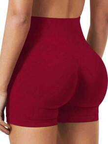 4pcs Women Outdoor Sports Yoga Tight Shorts, Multifunctional Minimalist Everyday Workout Shorts - Multicolor - View 5
