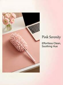 Brosse de nettoyage pour l'intérieur de la voiture, plumeau en microfibre doux pour le tableau de bord, la console et les appareils électroniques - A - Voir 5