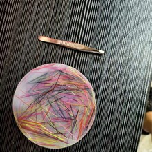 Skin Picking Fidget Pads With Tweezer For Trichotillomania Skin Picking Fidget Toys Skin Hair Picking Fidget Anxiety - Purple Circle (with Tweezers) - View 9