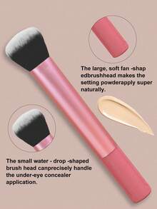 YZIMENG 11pcs Professional Makeup Brush Set, Including Foundation Brush, Contour Brush, Eyeshadow Brush, Concealer Brush, Detail Brush, Highlighter Brush, Etc. Super Soft And Portable, Makeup Brush Set, Makeup Gift Set, Promotional Gift, Professional Makeup Brushes, Can Create Perfect Makeup, Makeup Brush Set, Suitable As Valentine's Day And Mother's Day Gift, Also Can Be Used As Giveaway, Professional Makeup Brushes, Complete Makeup Set - Multicolor - View 7