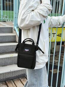 男女通用背包 时尚单肩包 旅行手机包 多功能休闲运动斜挎包 - 彩色 - 查看 5