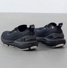 Under Armour 新款女士低帮缓震防滑训练跑步鞋 - 黑色 - 查看 4